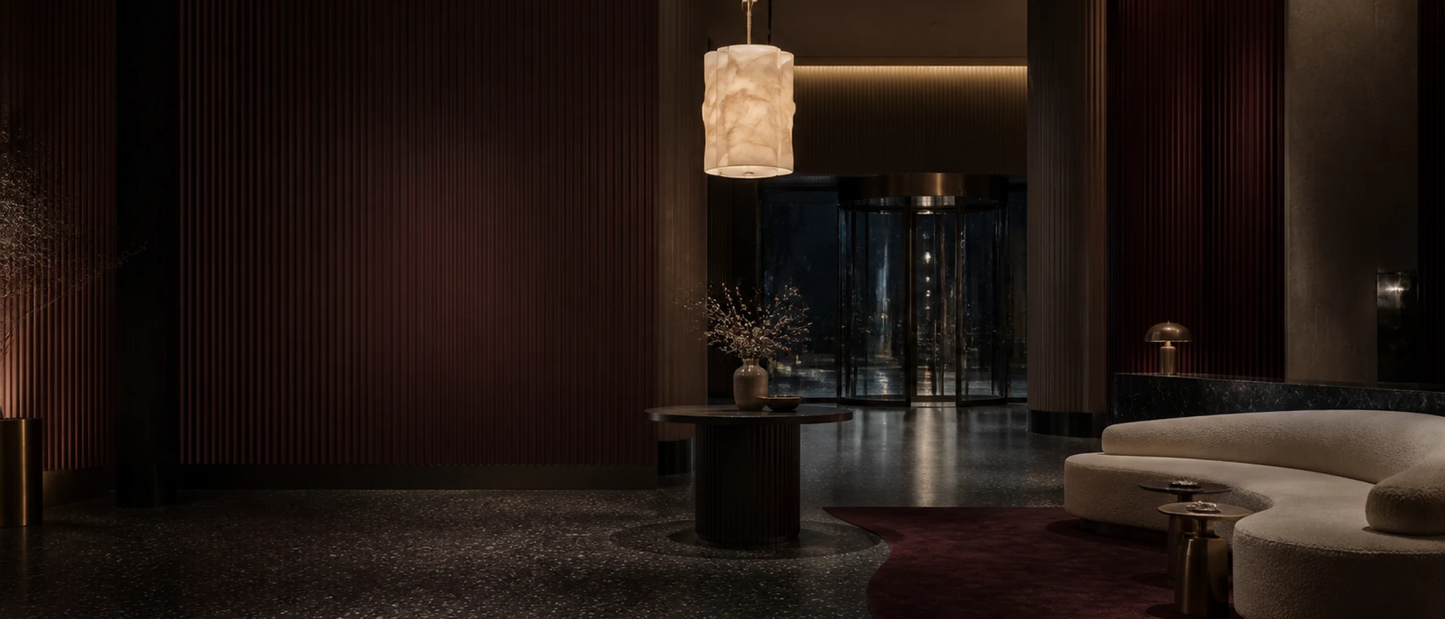 Hotellobby um Mitternacht · 21:9
