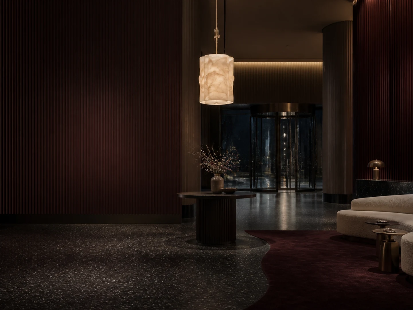 Hotellobby um Mitternacht · 4:3