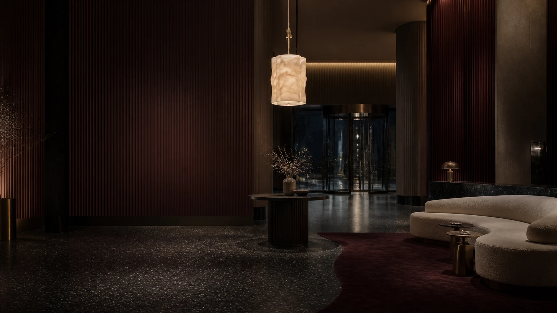 Hotellobby um Mitternacht · 16:9