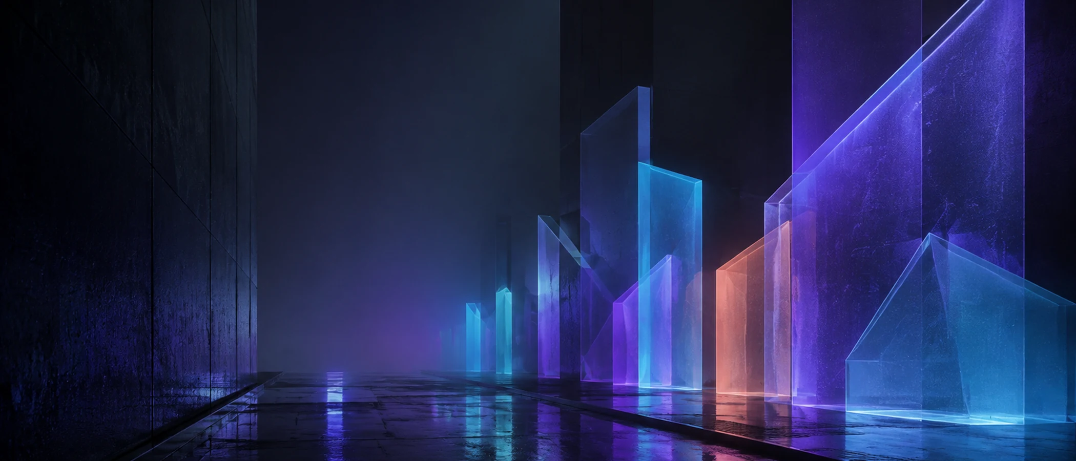 ホログラム路地 · 21:9